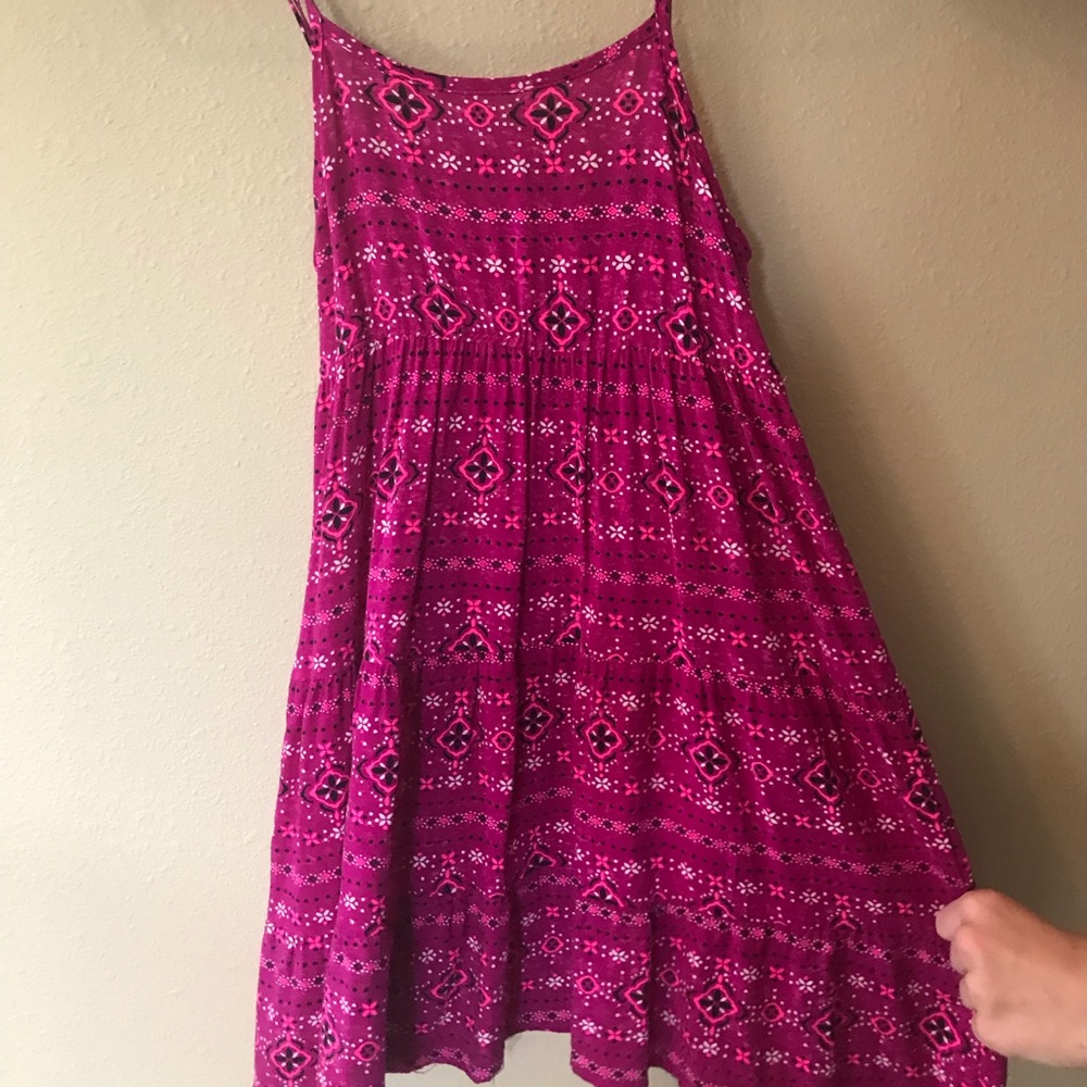 Purple dress from Justice.